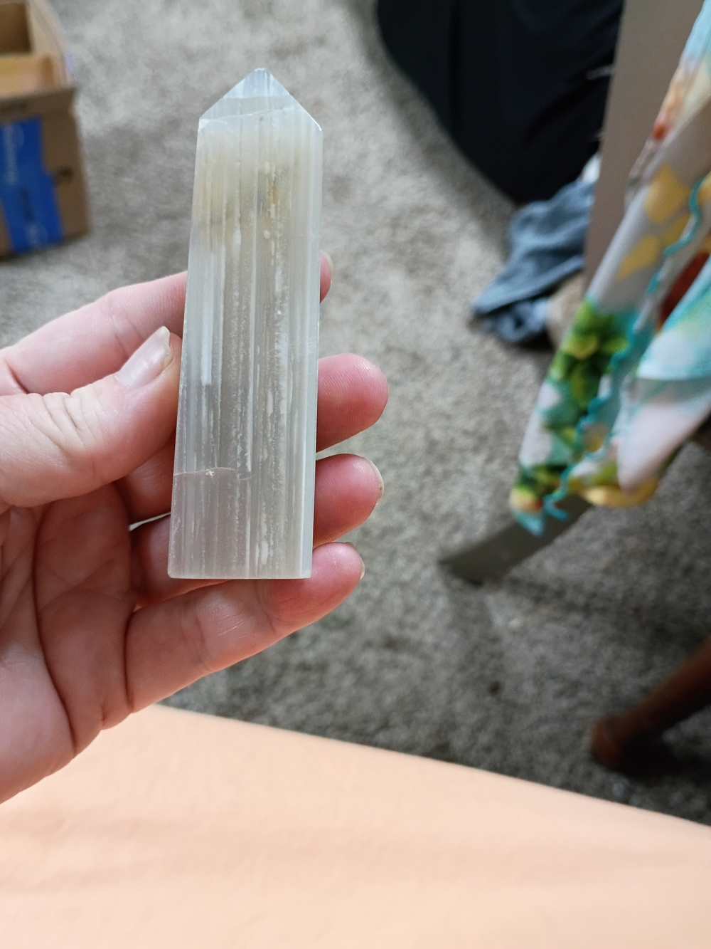 3 Inch Tall Agate Tower